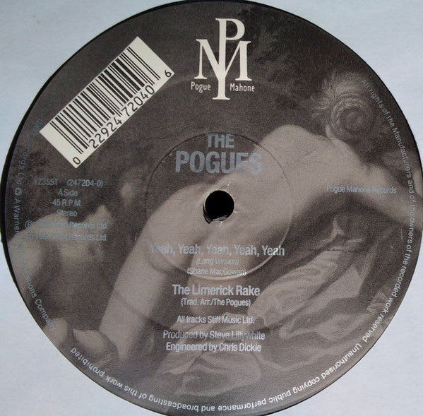 The Pogues : Yeah, Yeah, Yeah, Yeah, Yeah (12", Single)