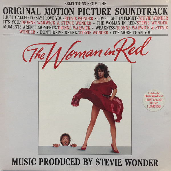 Stevie Wonder : The Woman In Red (Selections From The Original Motion Picture Soundtrack) (LP, Album, Gat)