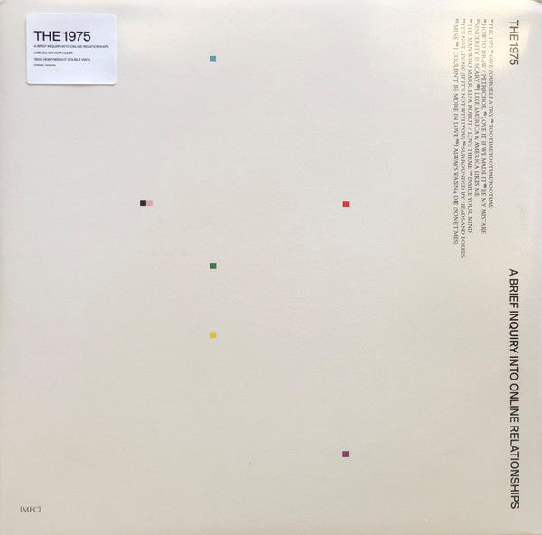 The 1975 : A Brief Inquiry Into Online Relationships (2xLP, Album, Ltd, Cle)