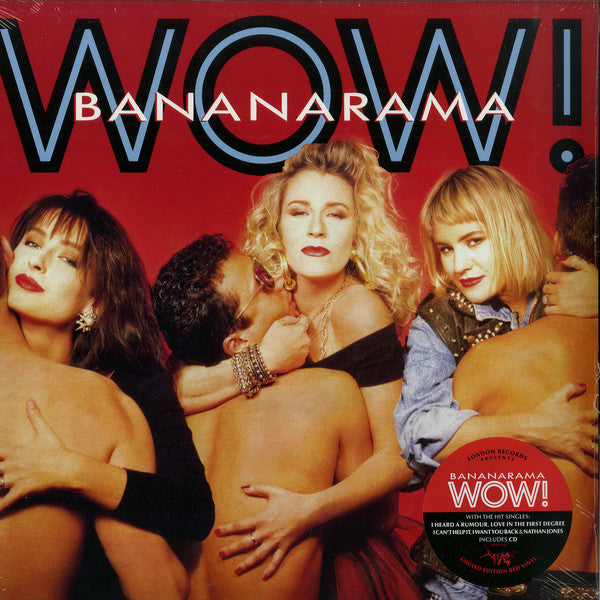 Bananarama : Wow! (LP, Album, Ltd, RE, Red + CD, Comp, RE)