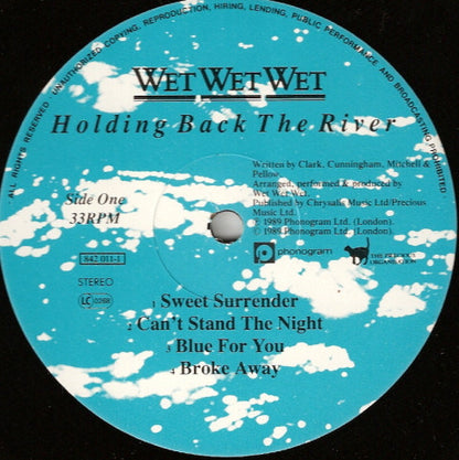 Wet Wet Wet : Holding Back The River (LP, Album)