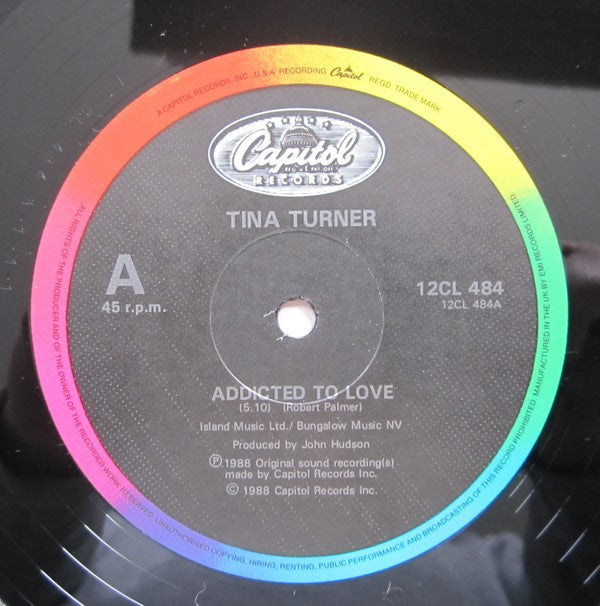 Tina Turner : Addicted To Love (12")