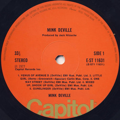 Mink DeVille : Cabretta (LP, Album)