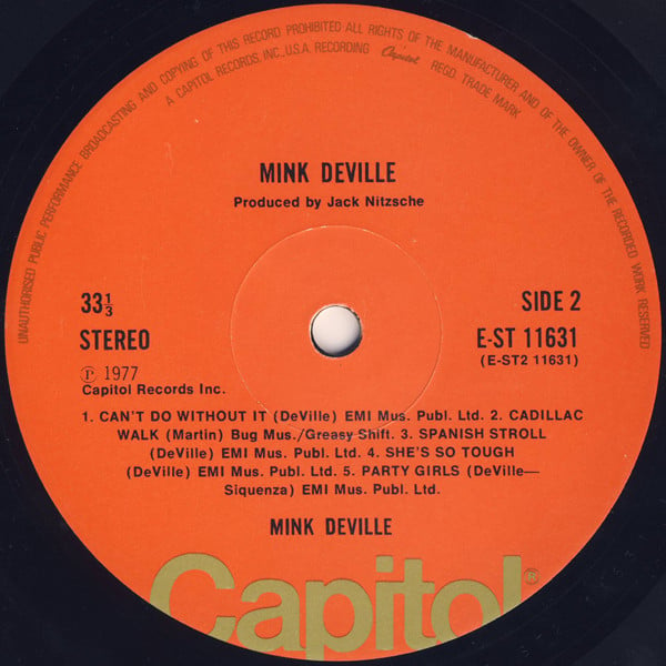 Mink DeVille : Cabretta (LP, Album)