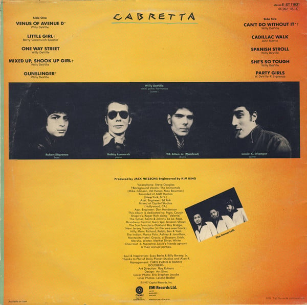 Mink DeVille : Cabretta (LP, Album)