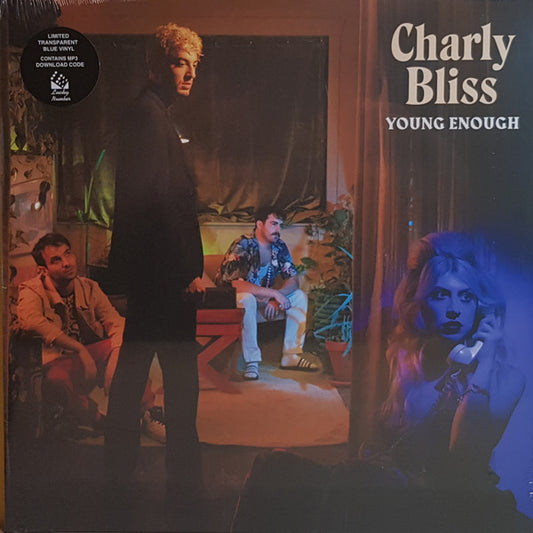 Charly Bliss : Young Enough (LP, Album, Ltd, Blu)