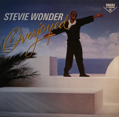 Stevie Wonder : Overjoyed (12", Maxi)
