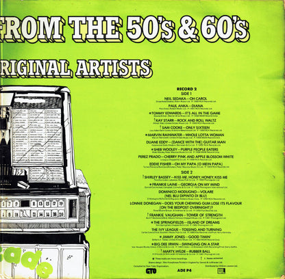 Various : 40 Fantastic Hits From The 50's And 60's (2xLP, Comp, Mono, RM, Pho)