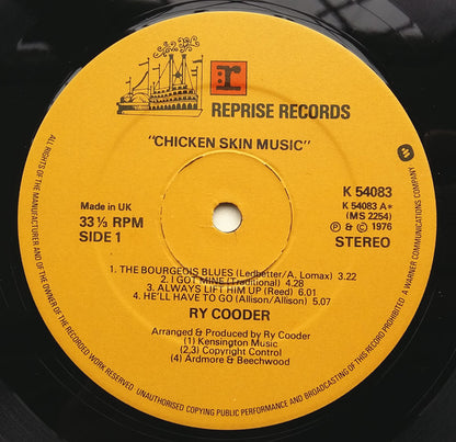 Ry Cooder : Chicken Skin Music (LP, Album)