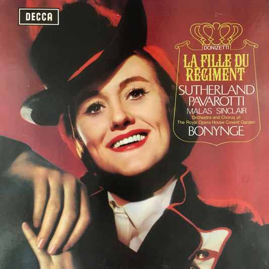 Donizetti* – Sutherland* ∙ Pavarotti* ∙ Malas* ∙ Sinclair* ∙ Orchestra*  And Chorus Of The Royal Opera House, Covent Garden ∙ Bonynge* : La Fille Du Régiment (2xLP, RE + Box)