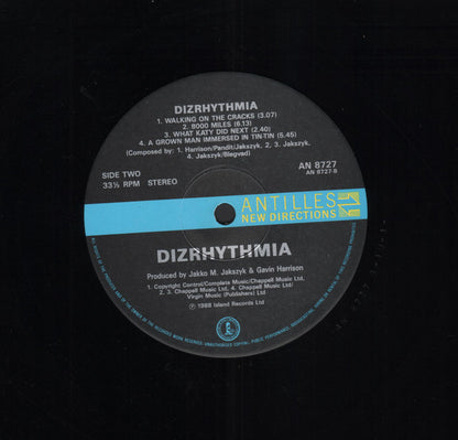 Dizrhythmia : Dizrhythmia (LP, Album)