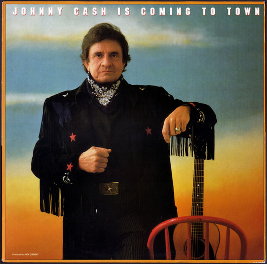 Johnny Cash : Johnny Cash Is Coming To Town (LP, Album, RE, RM)