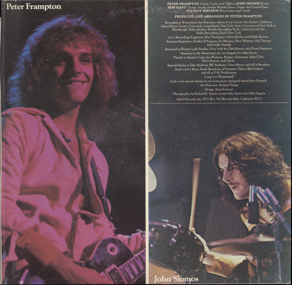 Peter Frampton : Frampton Comes Alive! (2xLP, Album, Pit)