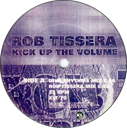 Rob Tissera : Kick Up The Volume (12", Single)