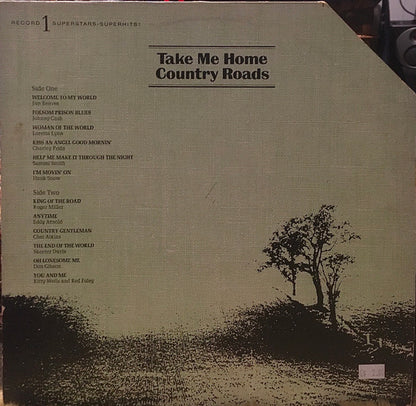 Various : Take Me Home Country Roads (8xLP, Comp + Box)