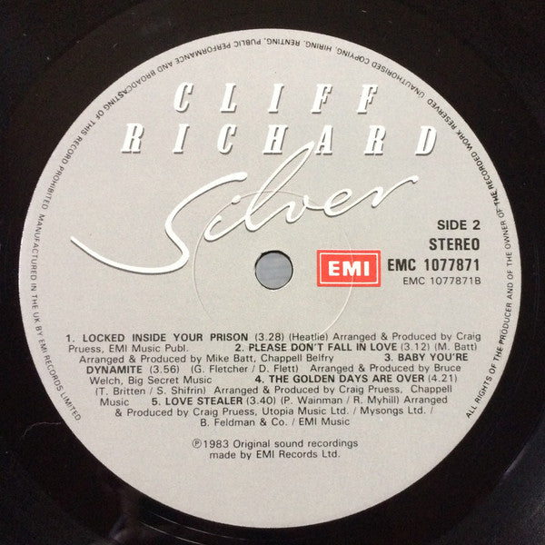 Cliff Richard : Silver (LP, Album)