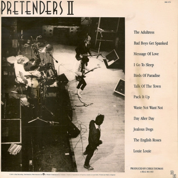 The Pretenders : Pretenders II (LP, Album, Wes)