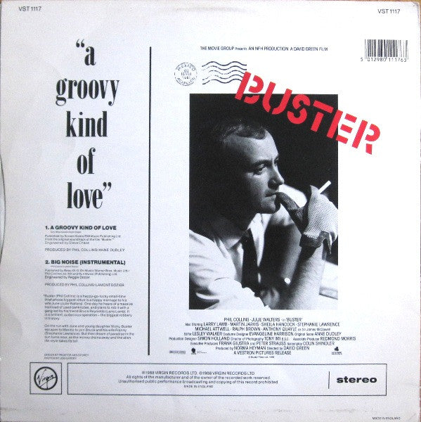 Phil Collins : A Groovy Kind Of Love (12", Single)