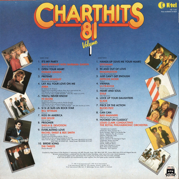 Various : Chart Hits 81 Volume 1 (LP, Comp)