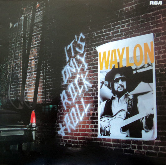 Waylon Jennings : It's Only Rock & Roll (LP, Album)