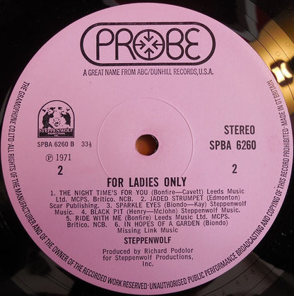 Steppenwolf : For Ladies Only (LP)