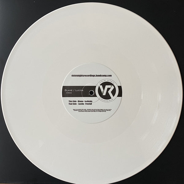 Blame / Lucida : Icefields / Freefall (12", Whi)