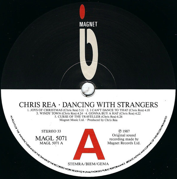 Chris Rea : Dancing With Strangers (LP, Album)