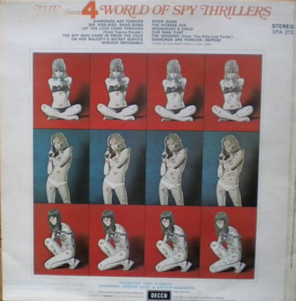 Roland Shaw And His Orchestra* : The Phase 4 World Of Spy Thrillers (LP, Comp)