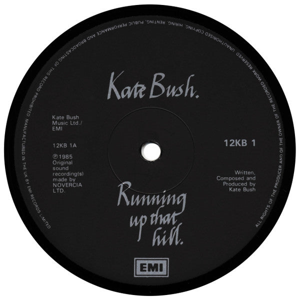 Kate Bush : Running Up That Hill (12", Single, Gol)