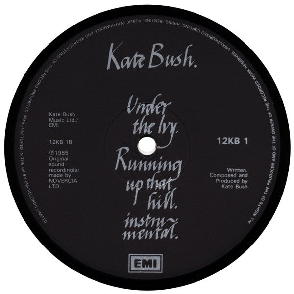 Kate Bush : Running Up That Hill (12", Single, Gol)