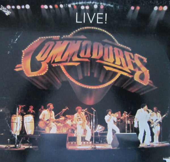 Commodores : Live! (2xLP, Album)