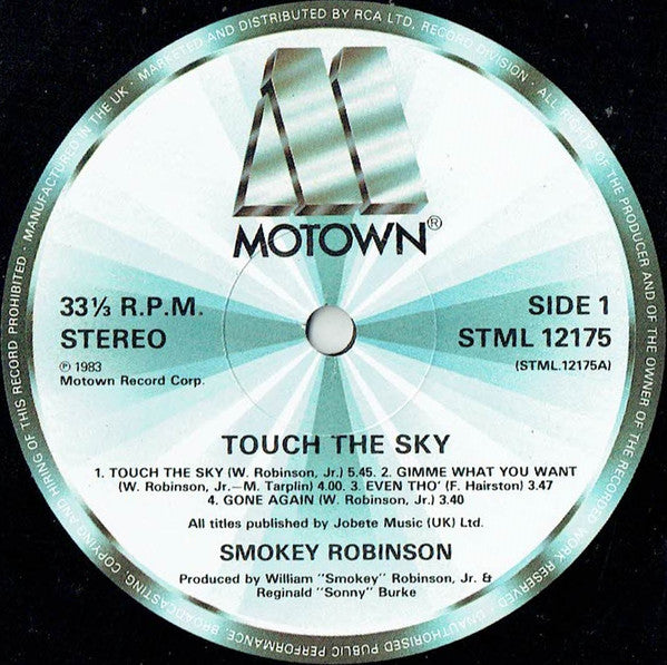 Smokey Robinson : Touch The Sky (LP, Album)