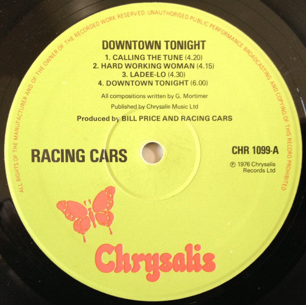 Racing Cars : Downtown Tonight (LP, Album)