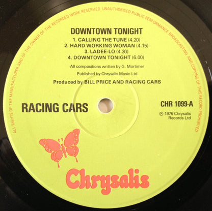 Racing Cars : Downtown Tonight (LP, Album)