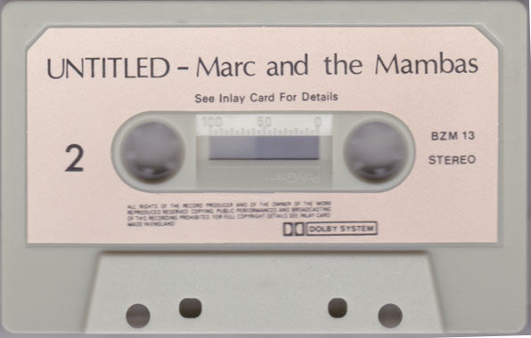 Marc And The Mambas : Untitled (Cass, Album)