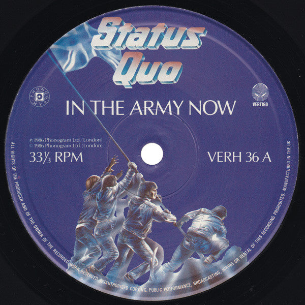 Status Quo : In The Army Now (LP, Album)