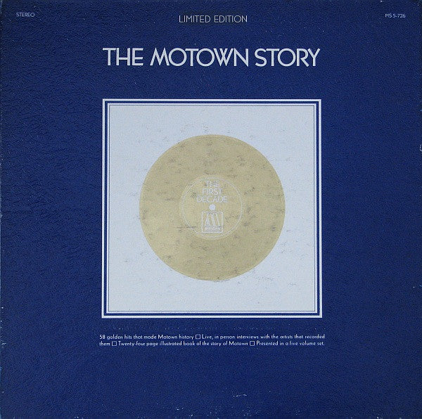 Various : The Motown Story (5xLP, Comp + Box, Ltd)