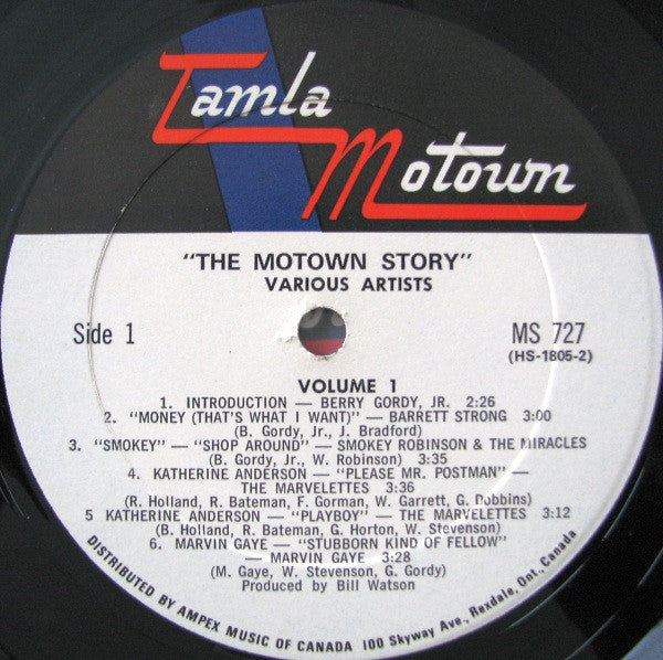 Various : The Motown Story (5xLP, Comp + Box, Ltd)