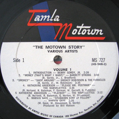 Various : The Motown Story (5xLP, Comp + Box, Ltd)