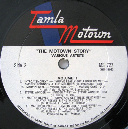 Various : The Motown Story (5xLP, Comp + Box, Ltd)