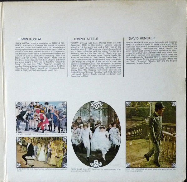 Tommy Steele : Half A Sixpence (Original Sound Track Recording) (LP, Album, Gat)