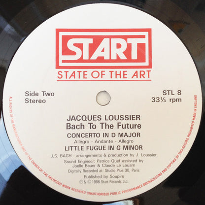 Jacques Loussier : Bach To The Future (LP)