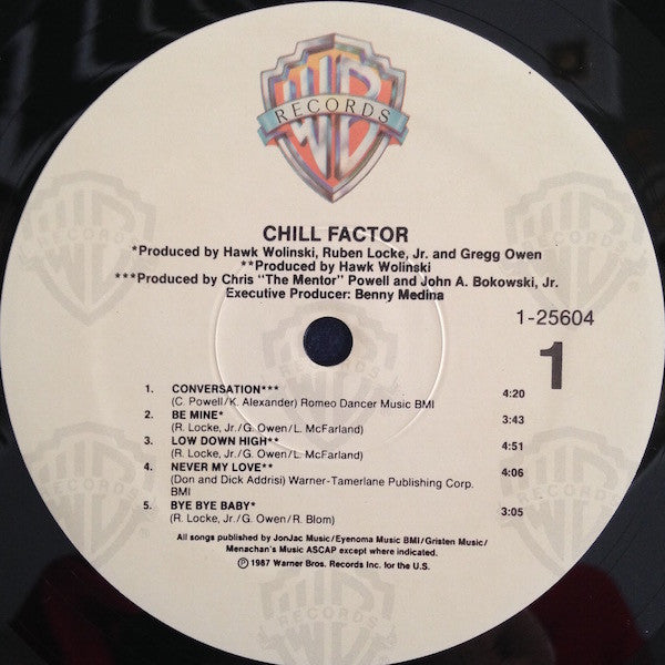 Chill Factor (5) : Chill Factor (LP)