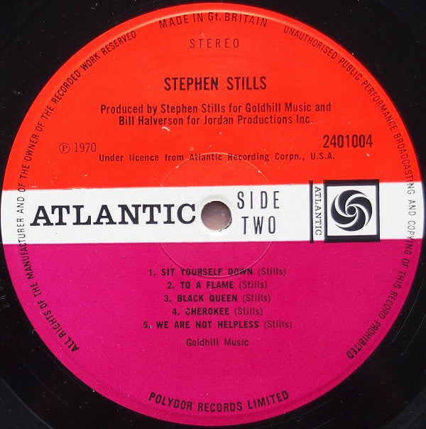 Stephen Stills : Stephen Stills (LP, Album)