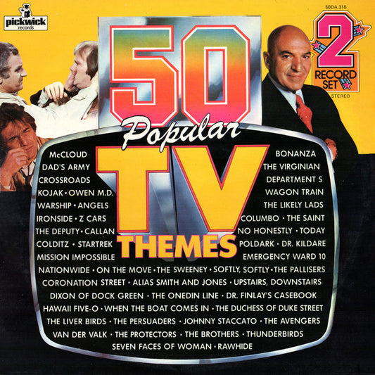 Bruce Baxter Orchestra : 50 Popular TV Themes (2xLP, Album)