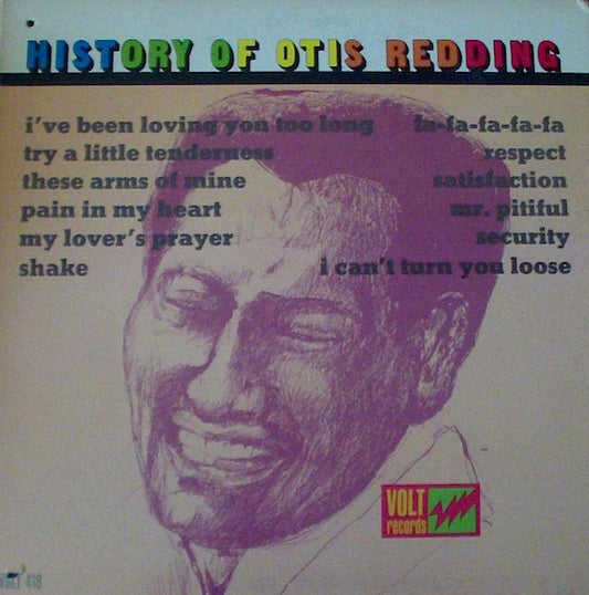 Otis Redding : History Of Otis Redding (LP, Comp, Mono, Mon)