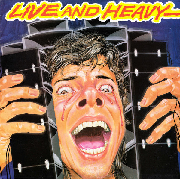 Various : Live And Heavy (LP, Comp)
