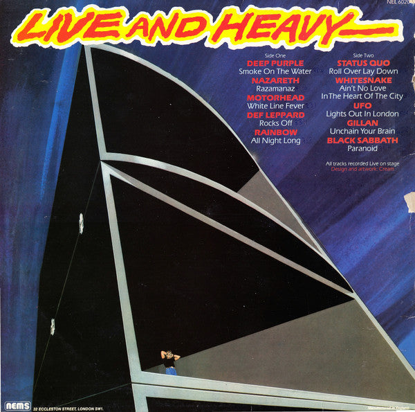 Various : Live And Heavy (LP, Comp)