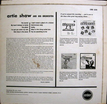 Artie Shaw And His Orchestra : The Best Of Artie Shaw (LP, Comp)