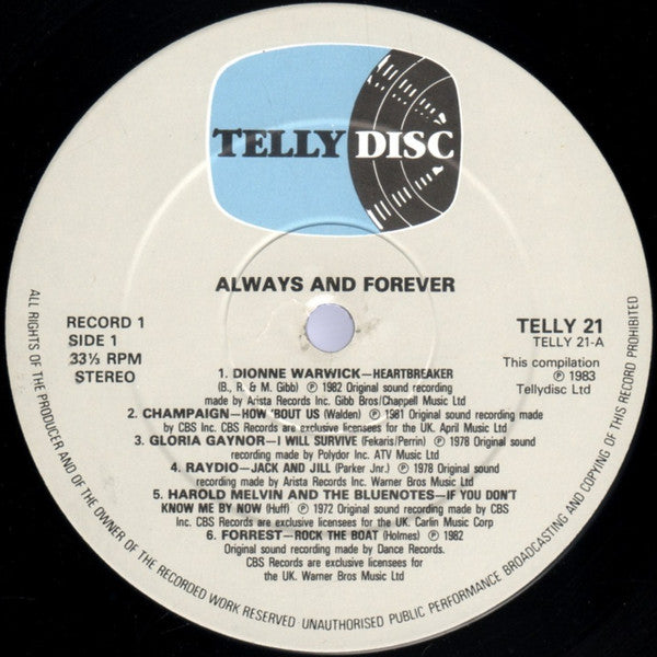 Various : Always And Forever (2xLP, Comp)